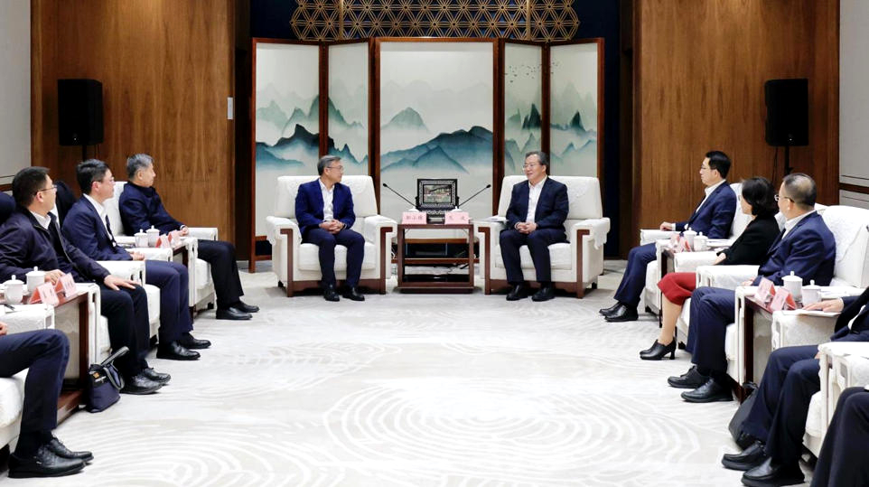 东南大学党委书记邬小撑、校长孙友宏会见苏州市委书记范波、市长吴庆文 携手推动名城名校融合发展