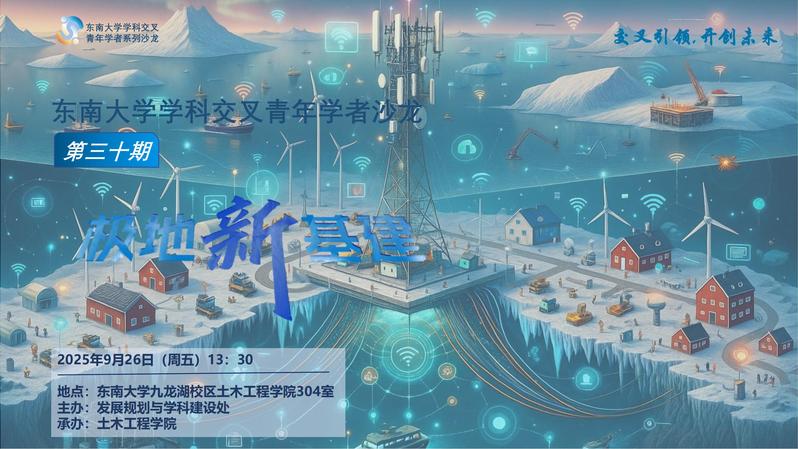 学科交叉青年学者沙龙第30期：极地新基建